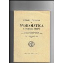 R I N Rivista Italiana di Numismatica  - Anno 1957