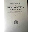 R I N Rivista Italiana di Numismatica  - Anno 1996