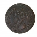 ROMA- PIO VI MADONNINA DA 5 BAIOCCHI 1797