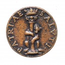 M.A.COLONNA / GIULIA ORSINI  (1552) (09)medaglia per il matrimonio 